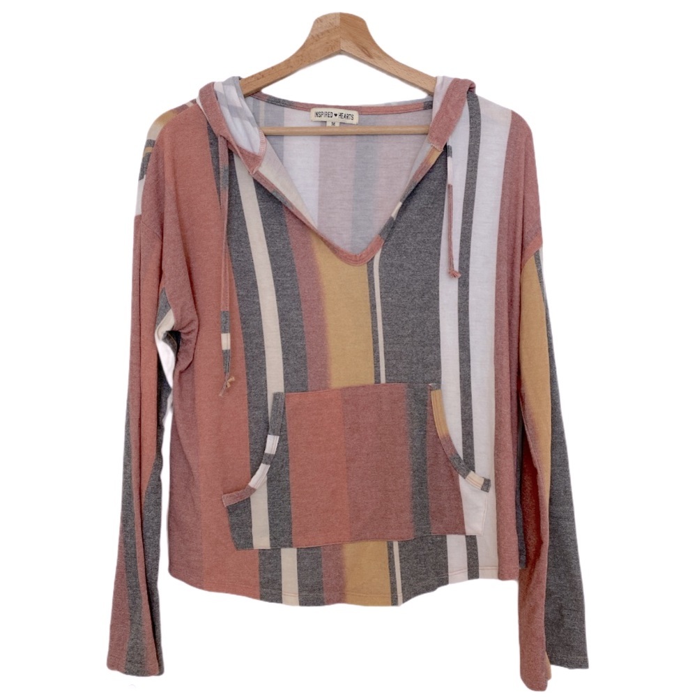 Inspired Hearts Super Soft Hooded Top. Medium